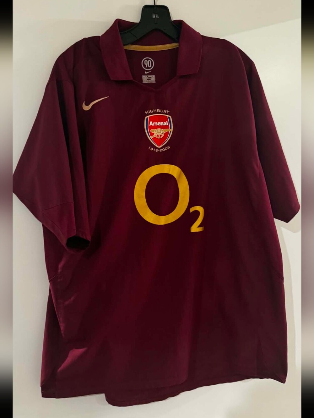 Arsenal Home Kit 2006 Size XL Jersey